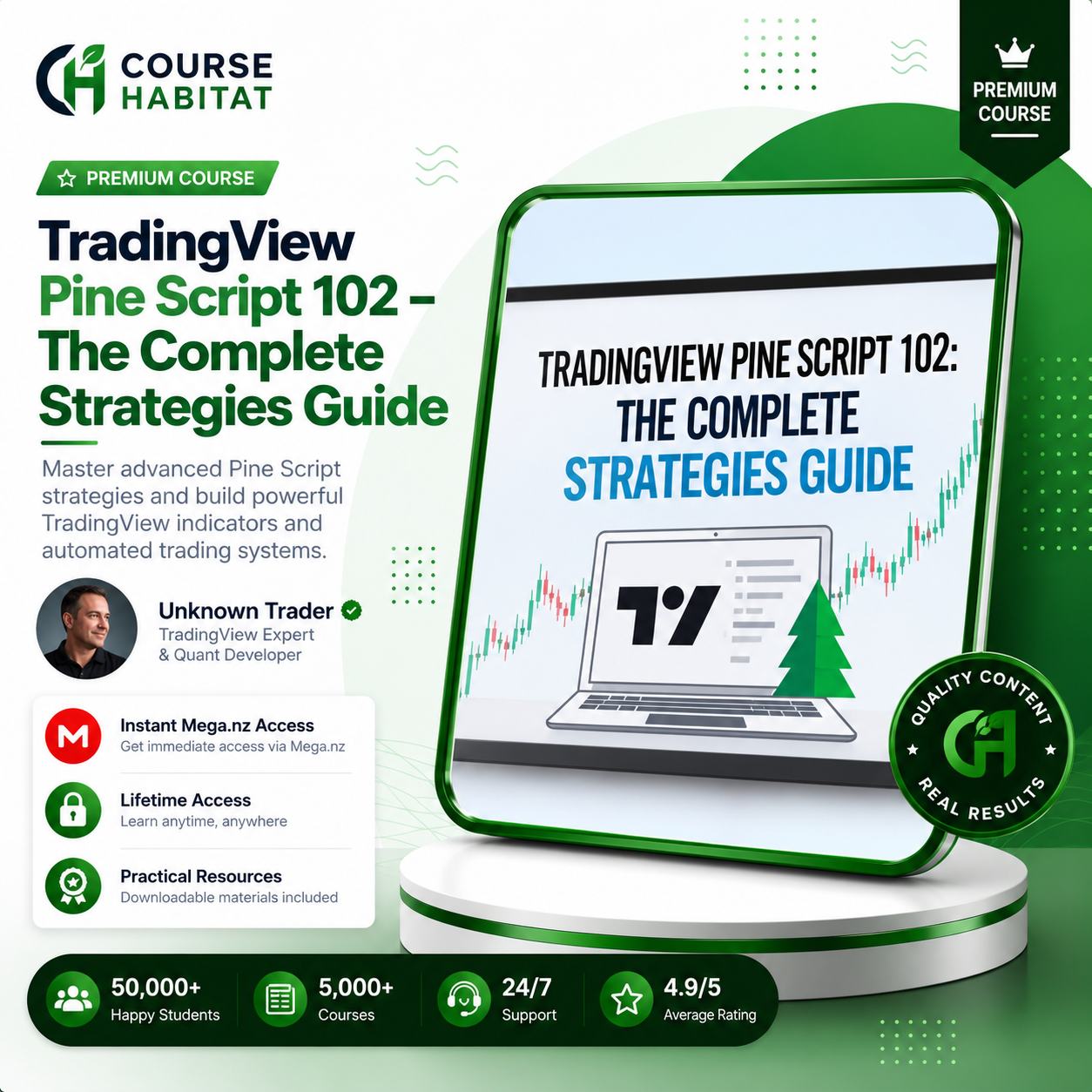 TradingView Pine Script 102 – The Complete Strategies Guide