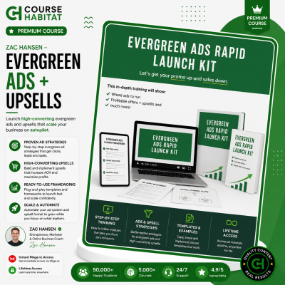 Zac Hansen – Evergreen Ads + Upsells