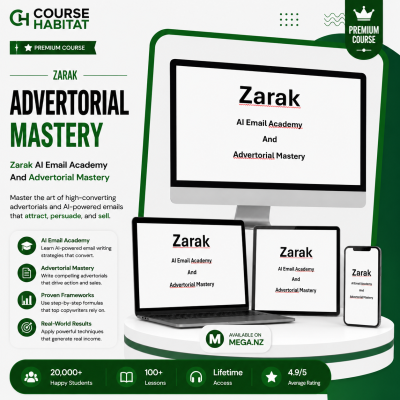Zarak – Advertorial Mastery