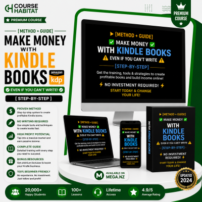 ▶️ [METHOD + GUIDE] ✅ Make Money ✅ with Kindle Books ⚠️ Even if You Can’t Write ⚠️ [STEP-BY-STEP] ⚡ NO INVESTMENT REQUIRED! ⚡