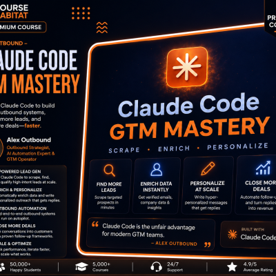Alex Outbound – Claude Code GTM Mastery