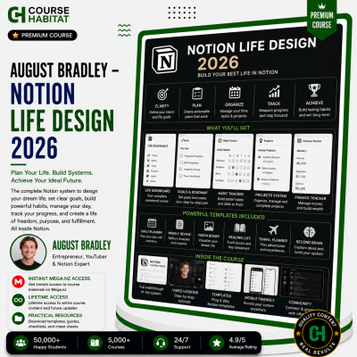 August Bradley – Notion Life Design 2026