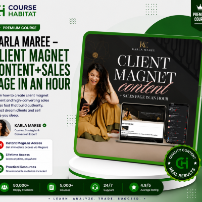 Karla Maree – Client Magnet Content+Sales Page in an Hour