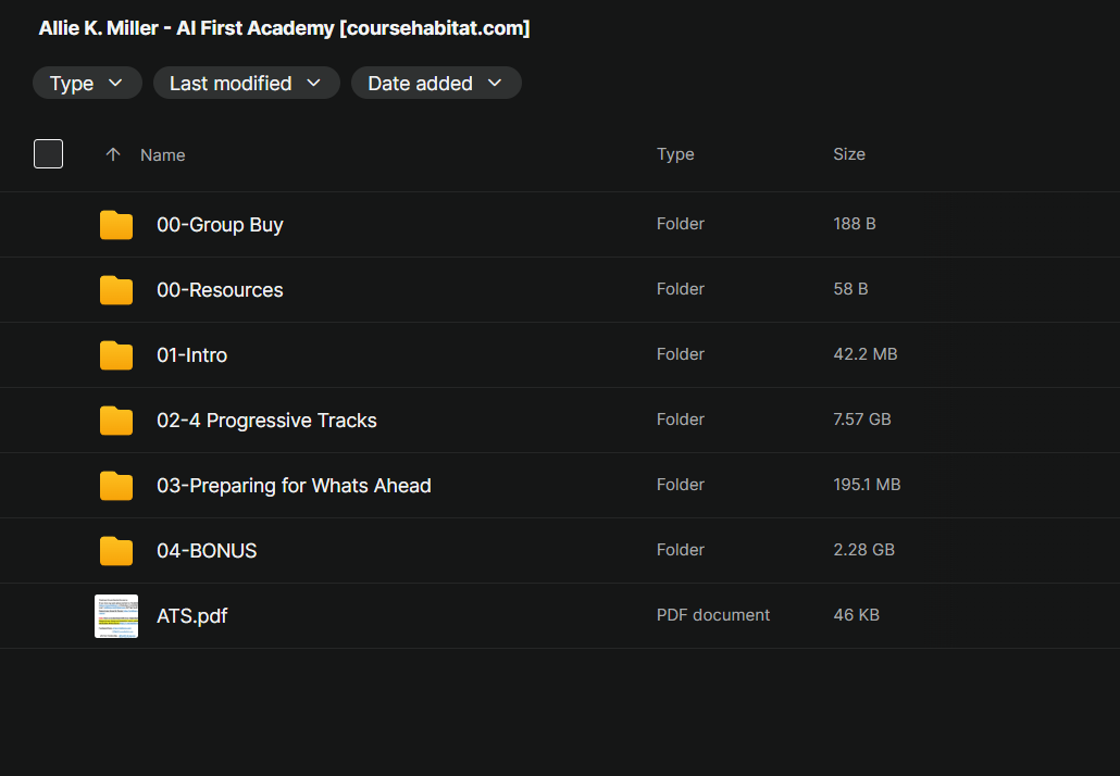 Allie K. Miller – AI First Academy