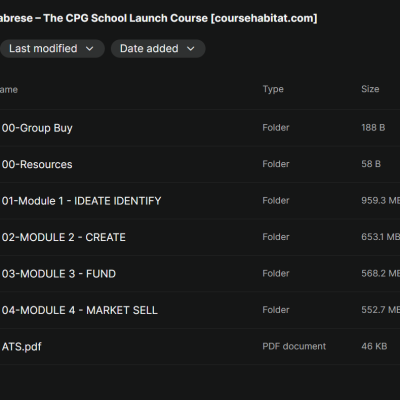 Danielle Calabrese – The CPG School Launch Course