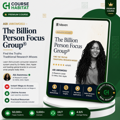 Abi Awomosu – The Billion Person Focus Group®