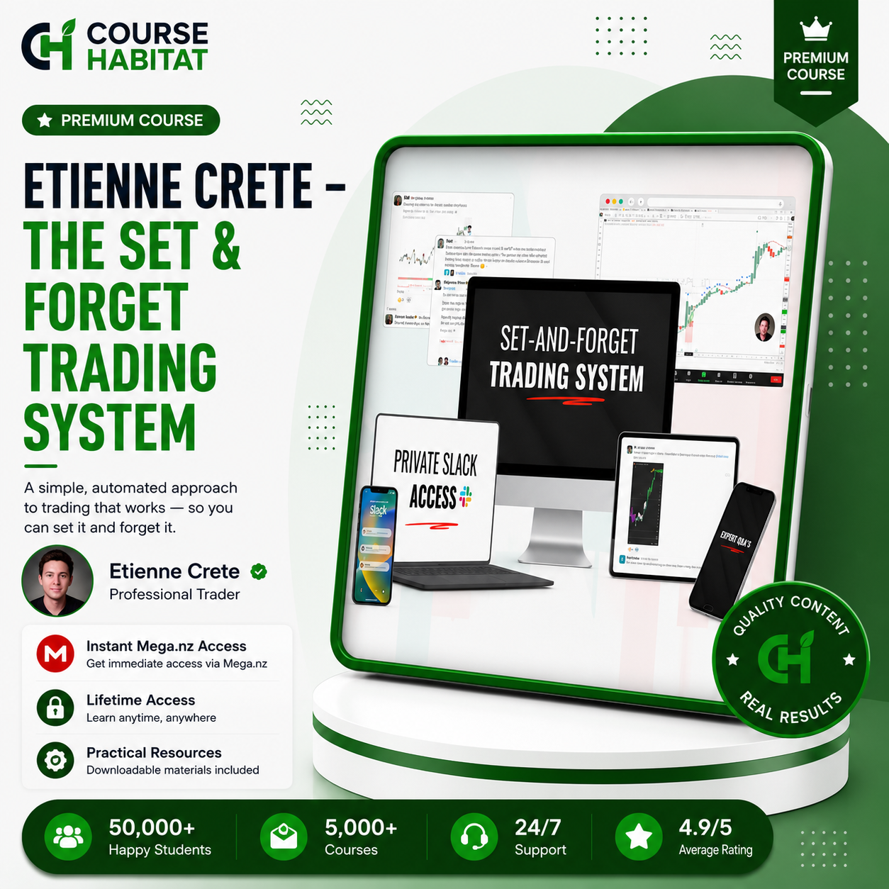 Etienne Crete – The Set & Forget Trading System