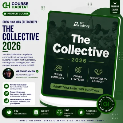 Greg Hickman AltAgency – The Collective 2026
