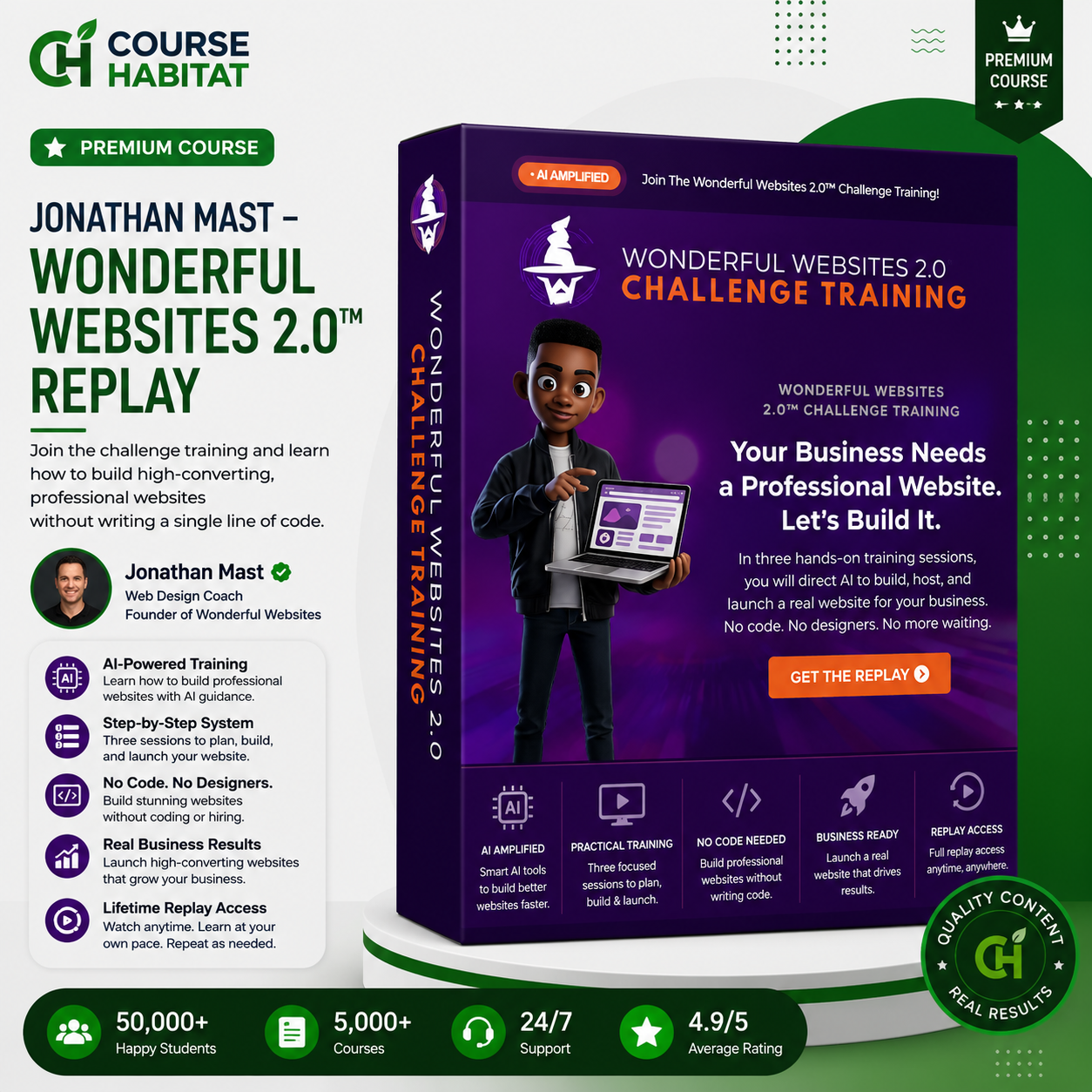 Jonathan Mast – Wonderful Websites 2.0™ REPLAY
