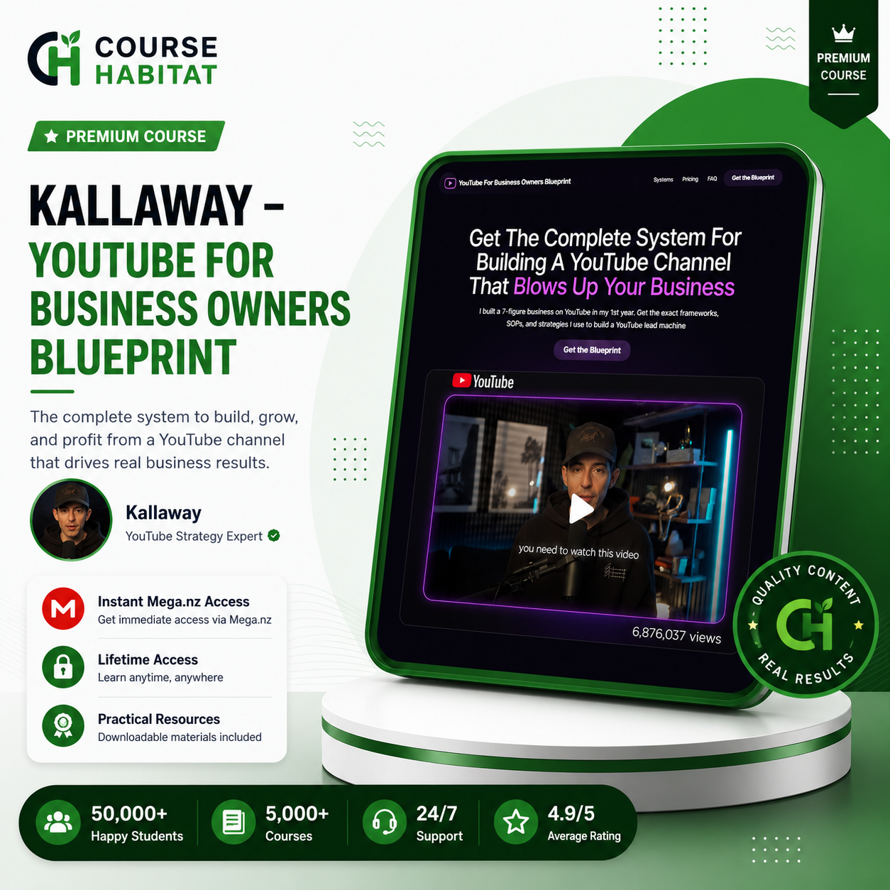 Kallaway – YouTube For Business Owners Blueprint