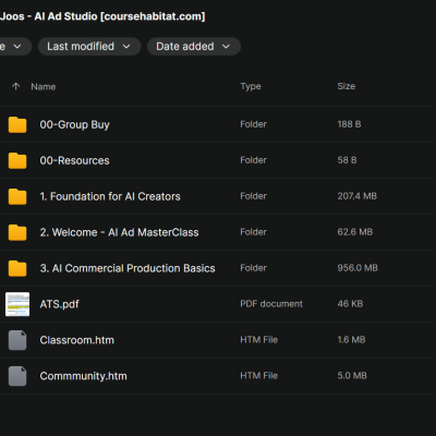 Sam Joos – AI Ad Studio