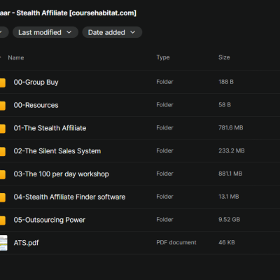 Sarah Staar – Stealth Affiliate