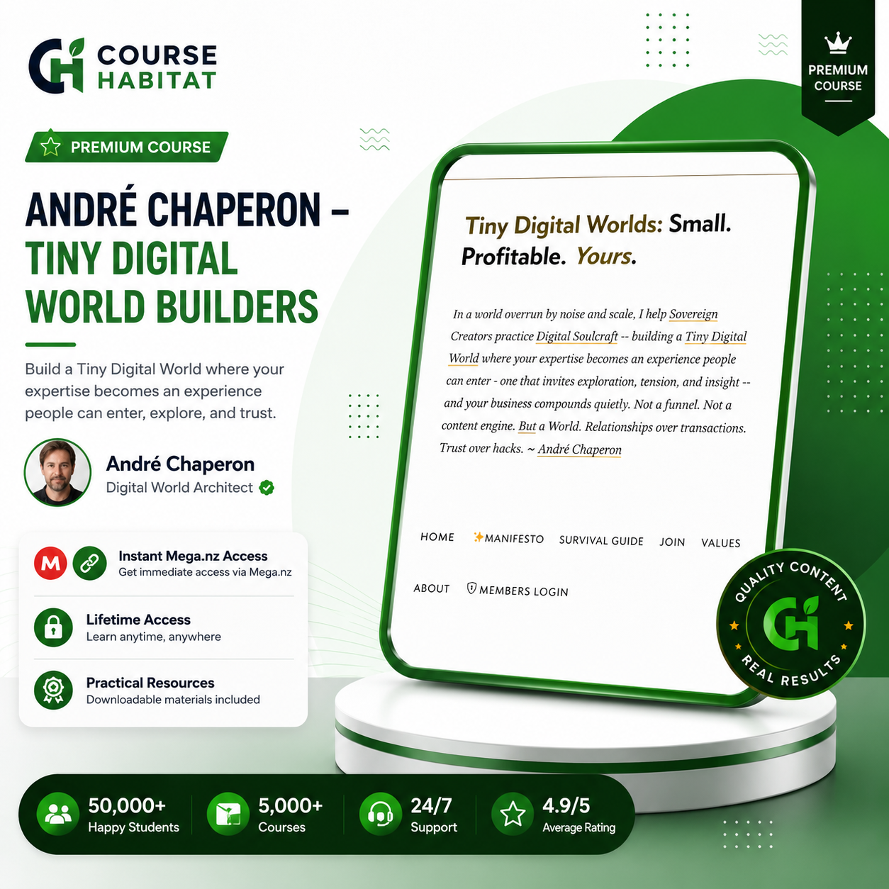 André Chaperon – Tiny Digital World Builders