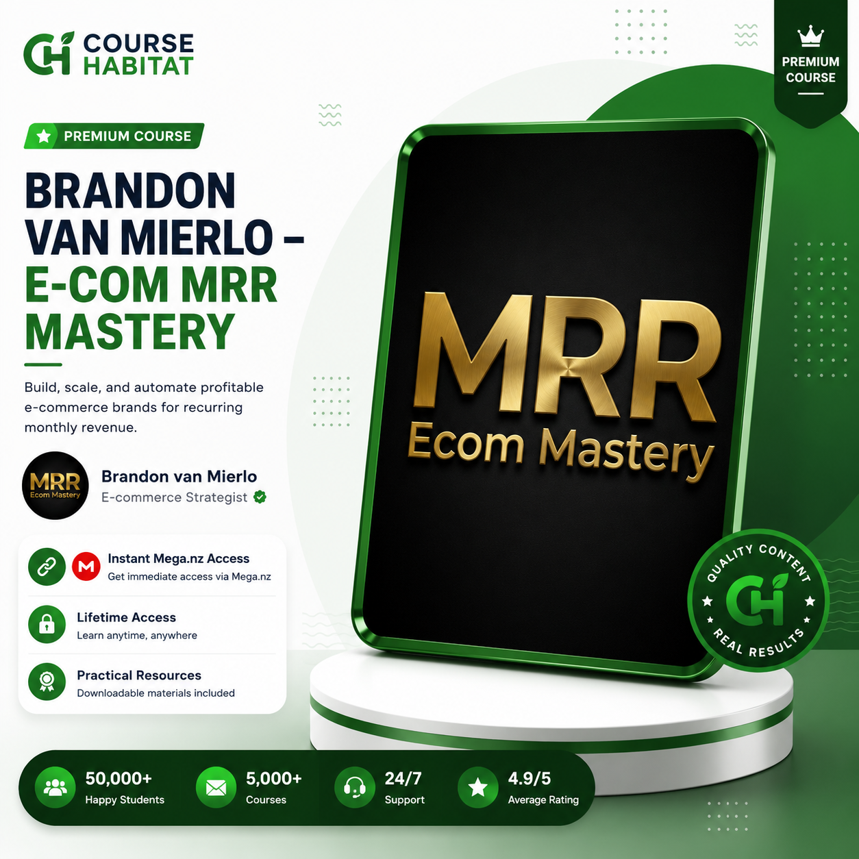 Brandon van Mierlo – E-com MRR Mastery