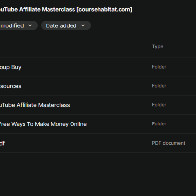 Greg Gottfried – YouTube Affiliate Masterclass