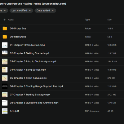Investors Underground – Swing Trading