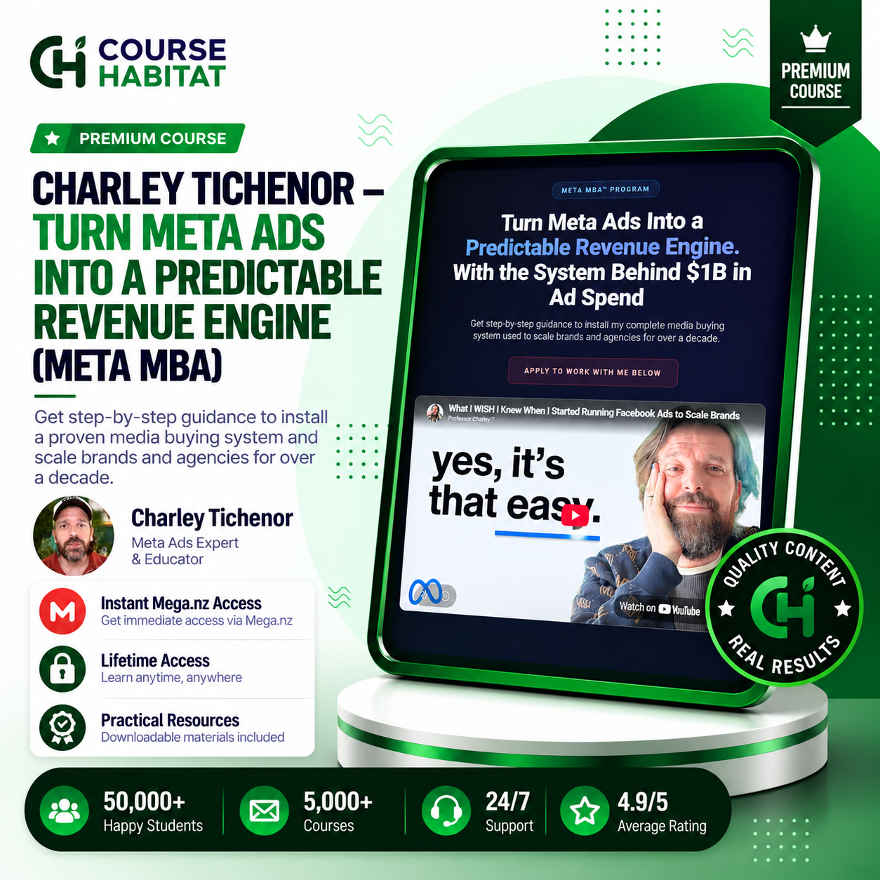 Charley Tichenor – Turn Meta Ads Into a Predictable Revenue Engine (Meta MBA)