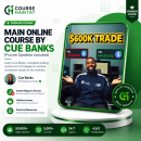 Main online course by Cue Banks (Future Updates included)