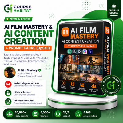 AI FILM MASTERY & AI CONTENT CREATION + Prompt Packs (UpSell)