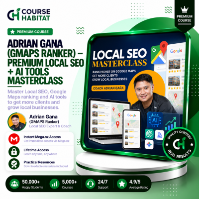Adrian Gana (GMAPS Ranker) – Premium Local SEO + AI Tools Masterclass