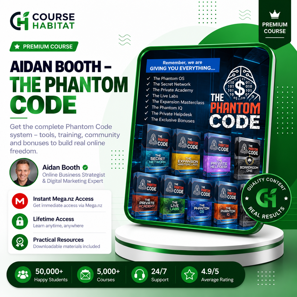 Aidan Booth – The Phantom Code