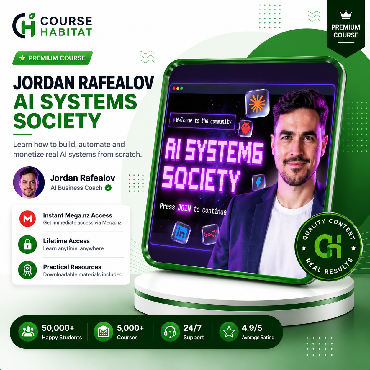 Jordan Rafealov – AI Systems Society